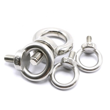 Factory Direct 304 Stainless Steel Marine Hardware: Explore Extended Pull Ring Bolts and Nut Sets
