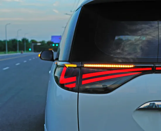 MX Waterproof LED TAIL LAMP Modified Upgrades Taillight For Toyota Previa Estima 2012-2016