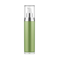 Leere runde Form 50 ml 120 ml luftlose Pumpenflasche