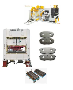 Customized Double Crank H-Frame Brake Plate Punching and Stamping Press Machine