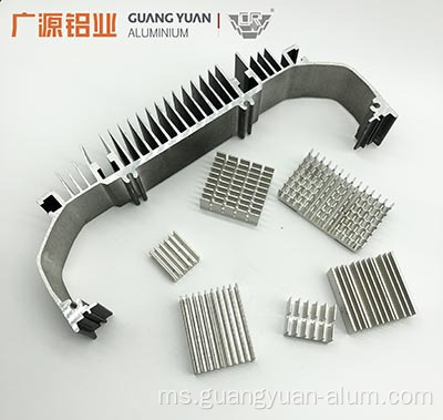 6000 siri aluminium besar LED heatsink