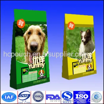 Printed Quad Seal Paper Package 