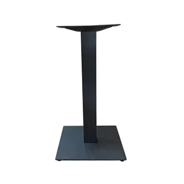 Heavy-Duty Square Cast Iron Table Base Sturdy Support for Home Commercial Tables