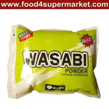 Wasabi Powder in Iron Tin or in Bag 1kg for Sushi Seasonings