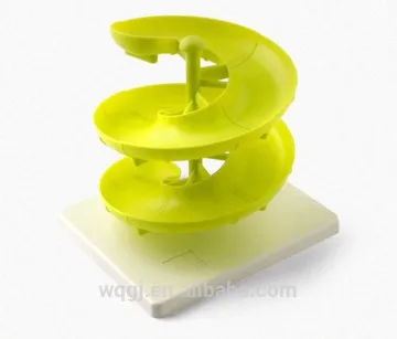 Spiral Eggs Storage Holder Plastic Spiral Chute Eggs Shelf For Up To 20 Eggs