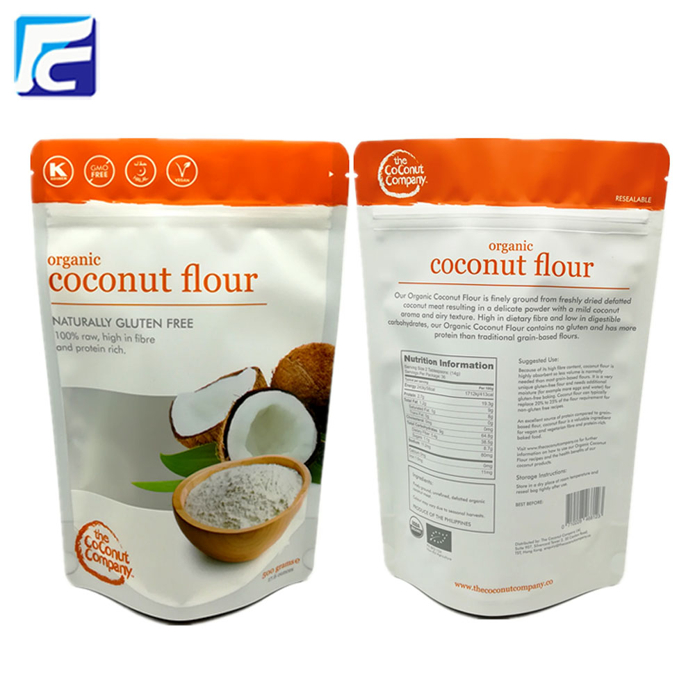 Coconut flour packaging bag