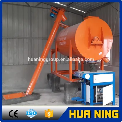 Automatic dry mix mortar production line 12t/h ceramic tile adhesive mixing machine