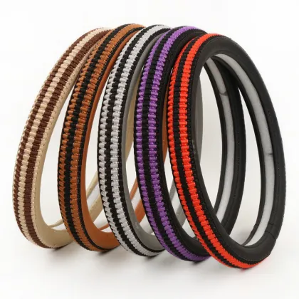 Universal Thin Silk Automobile Steering Wheel Cover