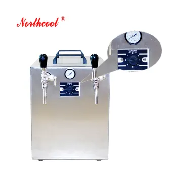 large temperature control bar draft beer dispenser cooler