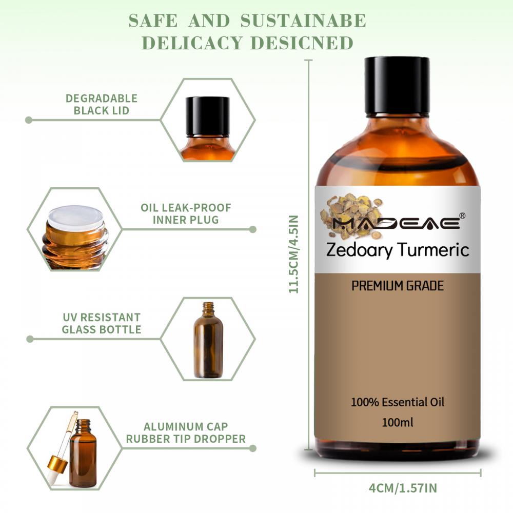 Chinese Herbal Extracted zedoary turmeric oil essential oil