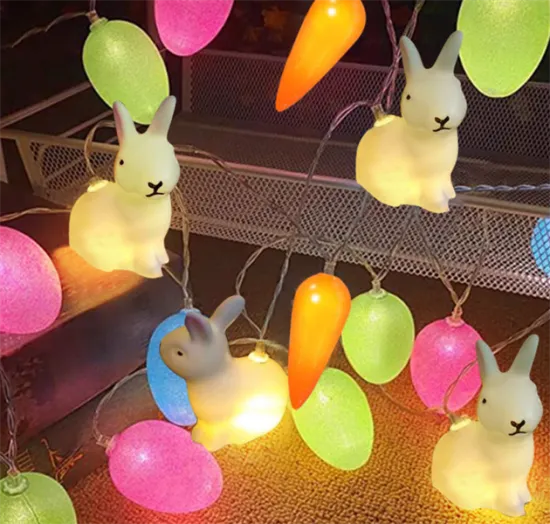 Easter Bunny String Lights