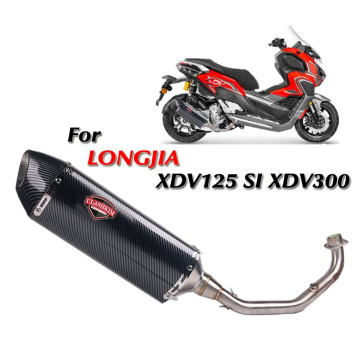 Longjia XDV250/XDV300 Motorcycle Exhaust System Muffler