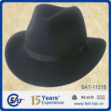 Black Fedora Hat for mens