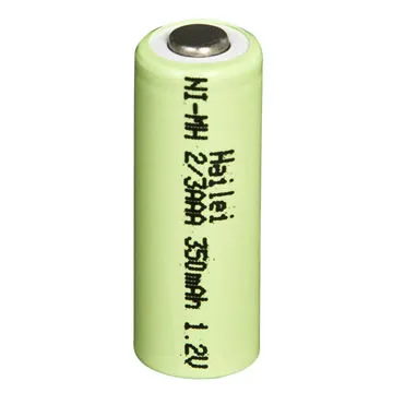 Ni-Mh 2/3AAA 350mAh 1.2V Rechargeable Battery, 500 Times Cycle Life