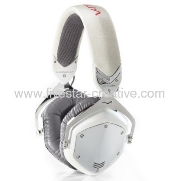 V-moda Crossfade Lp Over-ear Noise-isolating Metal Headphone White Pearl 