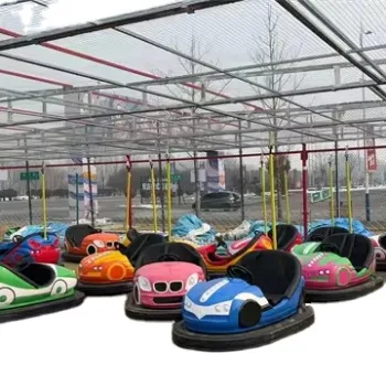 CE Certified 2-Seater Bumper Cars for Adults - All-in-One Amusement Park Ride