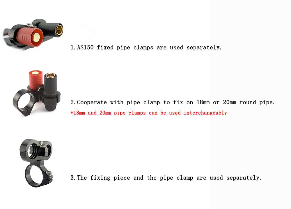 Three ways to use the AS150 plug