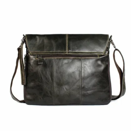 fashion men pure leather business bag and handbag