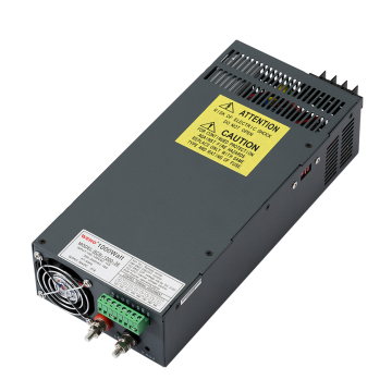 AC to DC Industrial Power Supply: 1000W, 24V Single Output Switching Power Supply - SCN-1000-24
