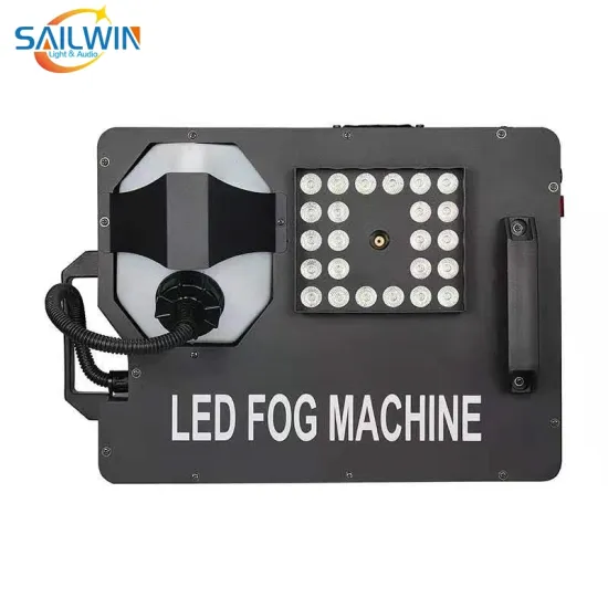 Sailwin 1500W DMX512 LED Fog Machine with Remote Control for Stage Effects