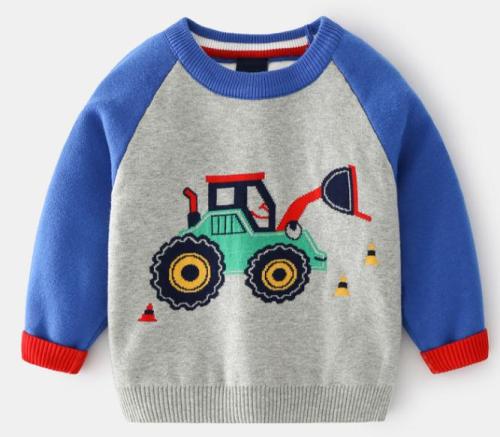 Maglione jacquard personalizzato per bambini di vendita caldo