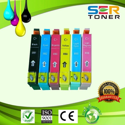 T0981 T0982 T0983 T0984 T0985 T0986 ink cartridge for Epson Artisan 600/700/710/800/810