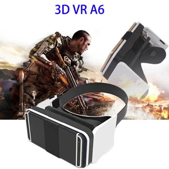 Virtual Reality 3D Pocket Glasses, Portable Foldable VR BOX with Tuning Focus and Headband for iPhone 6