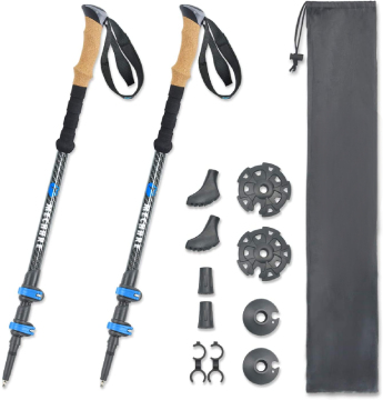 Customization3 Telescopic Trekking Poles Carbon Fiber Nordic Trekking Pole