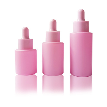Multi-Color Frosted Glass Dropper Bottles - 20ml, 30ml, 40ml