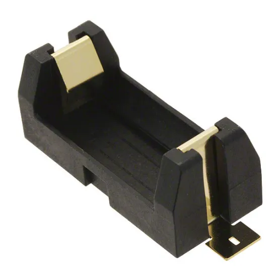 Hot Sales CR14250 Gold Plated SMT SMD TAB 1/2 AA Battery Holder