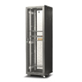 Gray Network cabinet mesh door