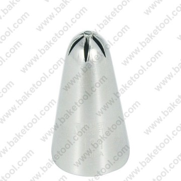 Stainless steel304 cake decorating nozzle with core(Medium) #131