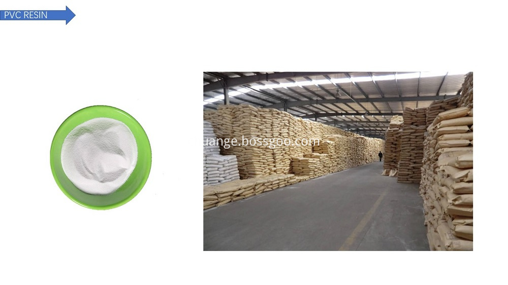 White Virgin Polyvinyl Chloride SG5 Resin