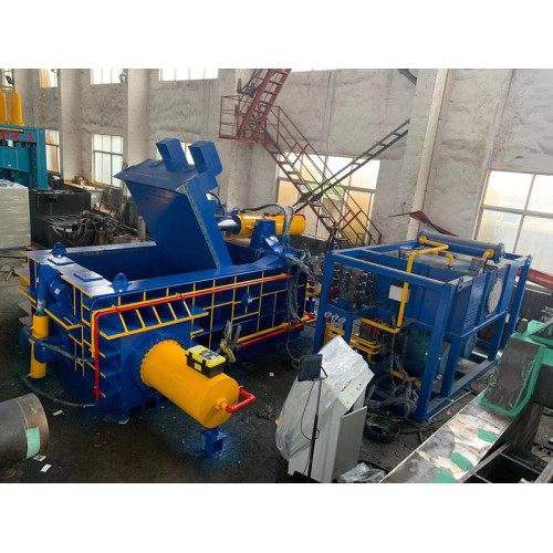 Octagon Bale Press Waste Iron Baler Machine