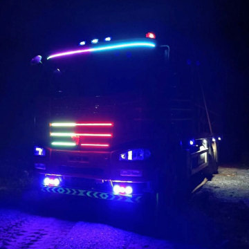 Hot Sale 24V RGB LED Grill Light Strip for Truck