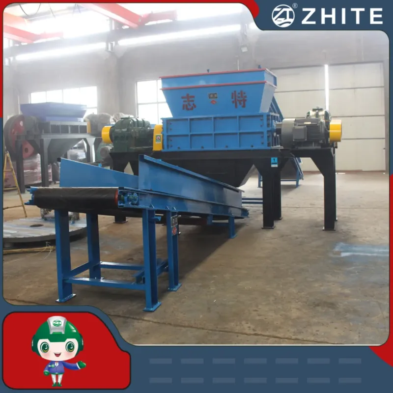 Plastic Film Shredder Machine for Tyre, Scrap Metal, Mattress, and Solid Waste