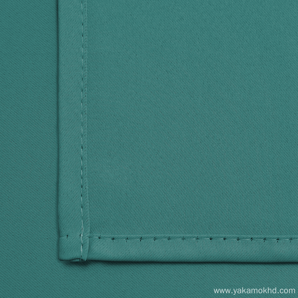 Teal Blackout Curtains with grommet