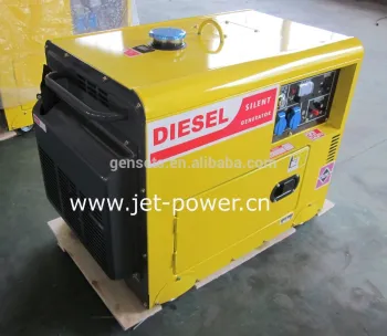 Good Quality 5kw diesel silent 3 phase generator for sale
