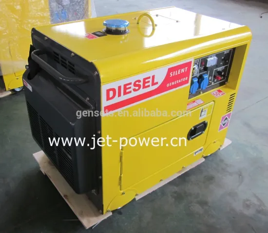 5kw chinese soundproof home generator with CE certificate