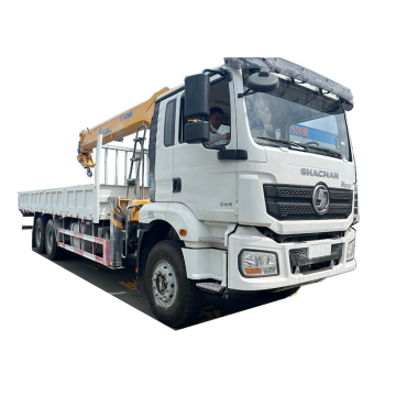 25T cargo truck mounted 12T lifting crane