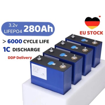 Enook LF280K Grade A LiFePO4 Battery 280Ah/300Ah 8000 Cycles 3.2V Rechargeable Battery for Energy Storage