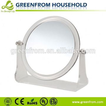 Plastic mirror chrome acrylic makeup vanity mirror