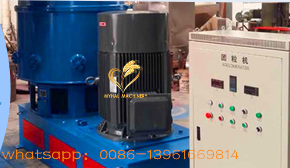 plastic agglomerator machine