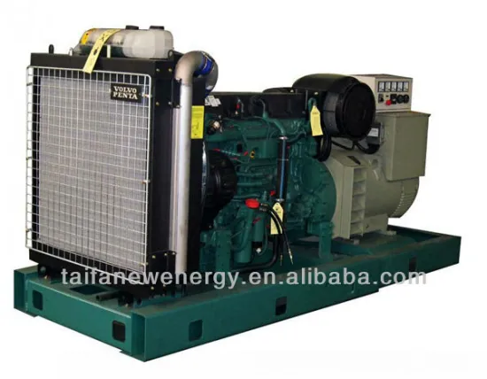 Water cooling VOLVO open style 450kw with pretty price diesel generating set