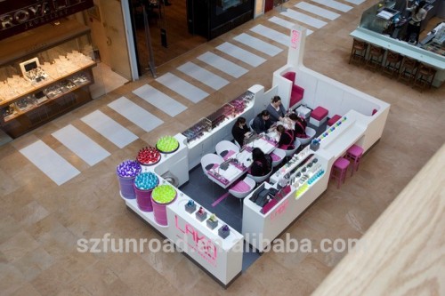 European style modern nail salon furniture