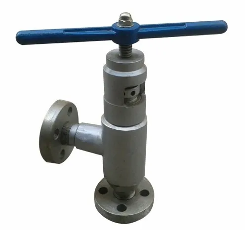 Round body high pressure Angle valve