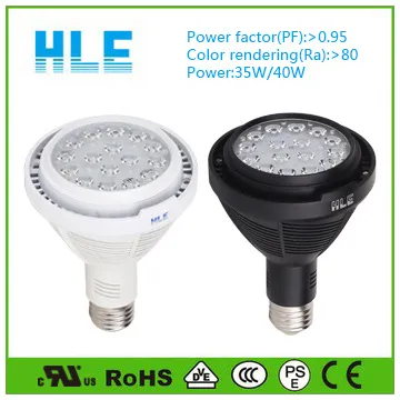 UL plastic led par light for commerial lighting