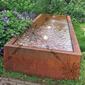 Outdoor Flower Bed Water Feature