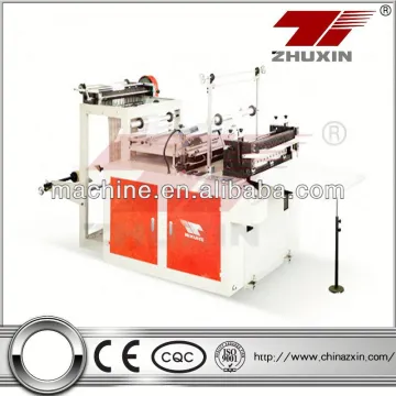 plastic garbage bag making machine