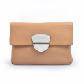 MULBERRY Turnlock Chain Clutch in Refined Leather Bag